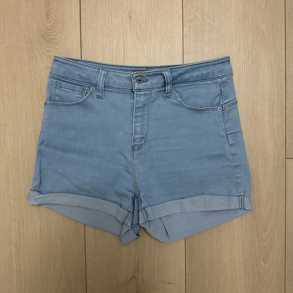 Wax Jean Light Blue Jean Shorts - Size M
